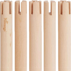 Niteangel Set of Beech Stilts for Elevating & Safely Setting Multi-Chamber Series Maze House