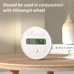 Niteangel Silent Hamster Exercise Wheel - Dual-Bearing Quiet Spinning Acrylic Hamster Running Wheel for Hamster