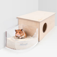 Niteangel Small Animal Multi-Chamber Sandbath - Niteangel Pet CA