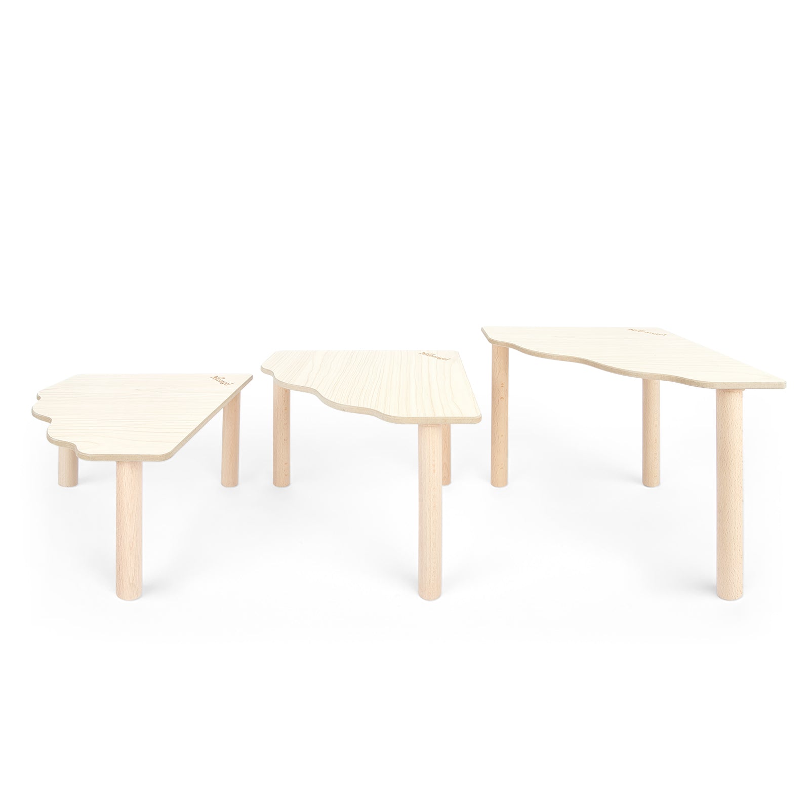 Niteangel Hamster Play Wooden Platform for Dwarf Syrian Hamsters or Other Small Pets (Triangle) - Niteangel Pet CA