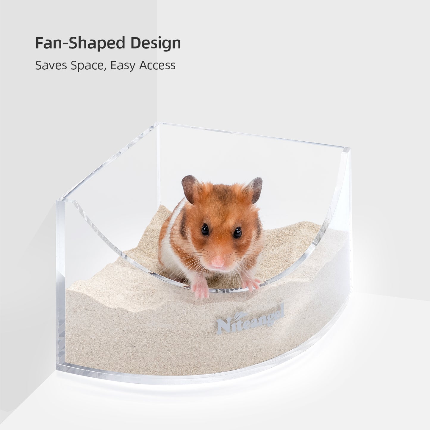 Niteangel Small Animal Multi-Chamber Sandbath - Niteangel Pet CA