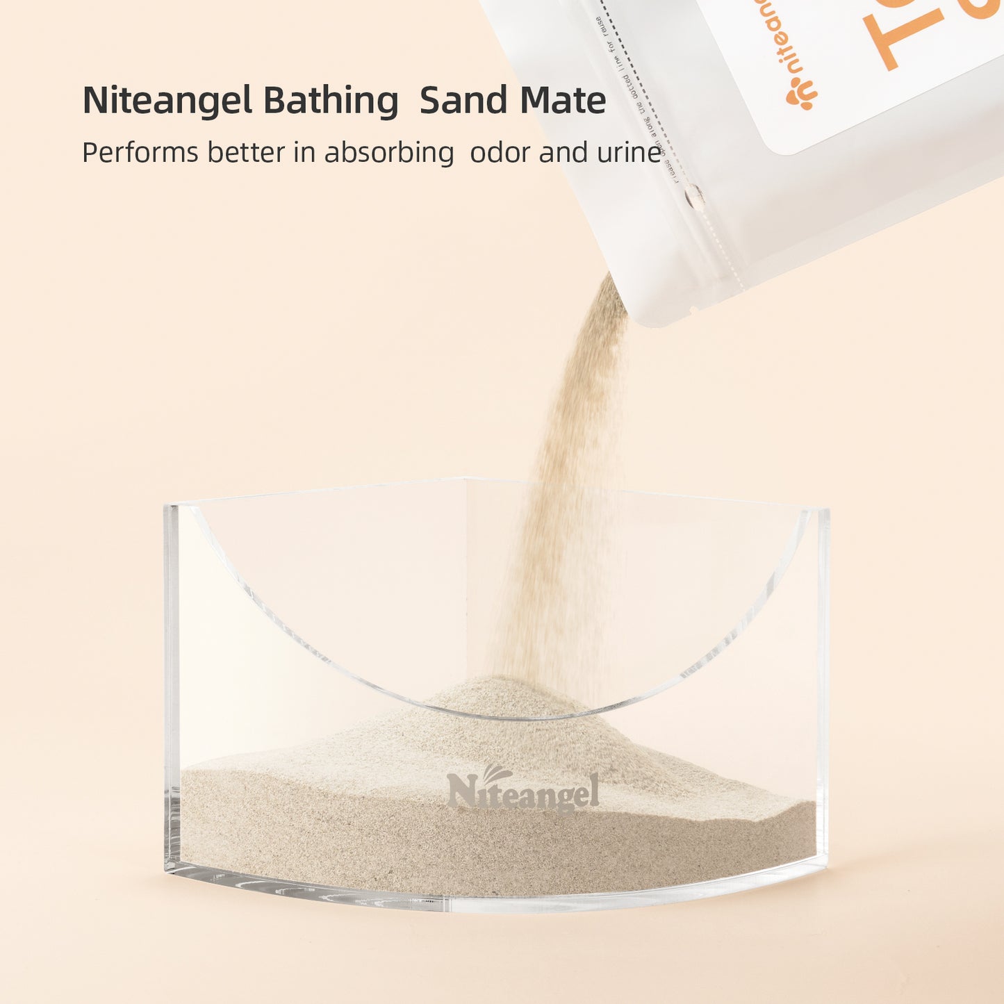 Niteangel Small Animal Multi-Chamber Sandbath - Niteangel Pet CA