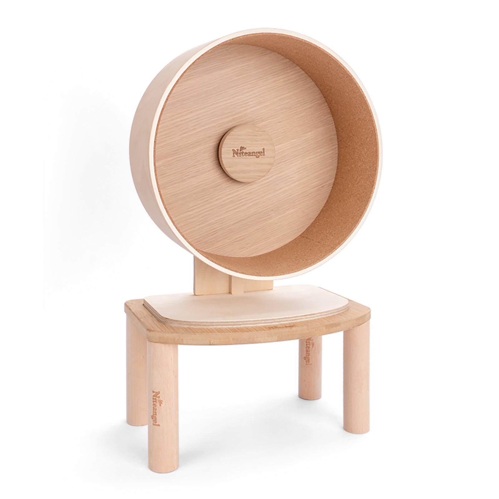 Niteangel Wooden Hamster Exercise Wheel - Niteangel Pet CA