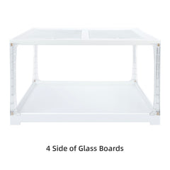 Niteangel Stacker Series Hamster Cage: - Stackable & Large Glass Terrarium - Niteangel Pet CA