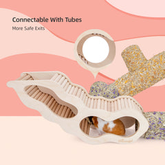 Niteangel Hamster Underground Tunnel w/ Climbing Ladder - Niteangel Pet CA