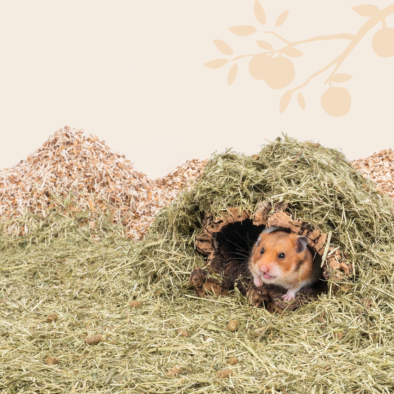 Niteangel Cozy Mix Natural & Soft Hamster Bedding1.0 - Niteangel Pet CA