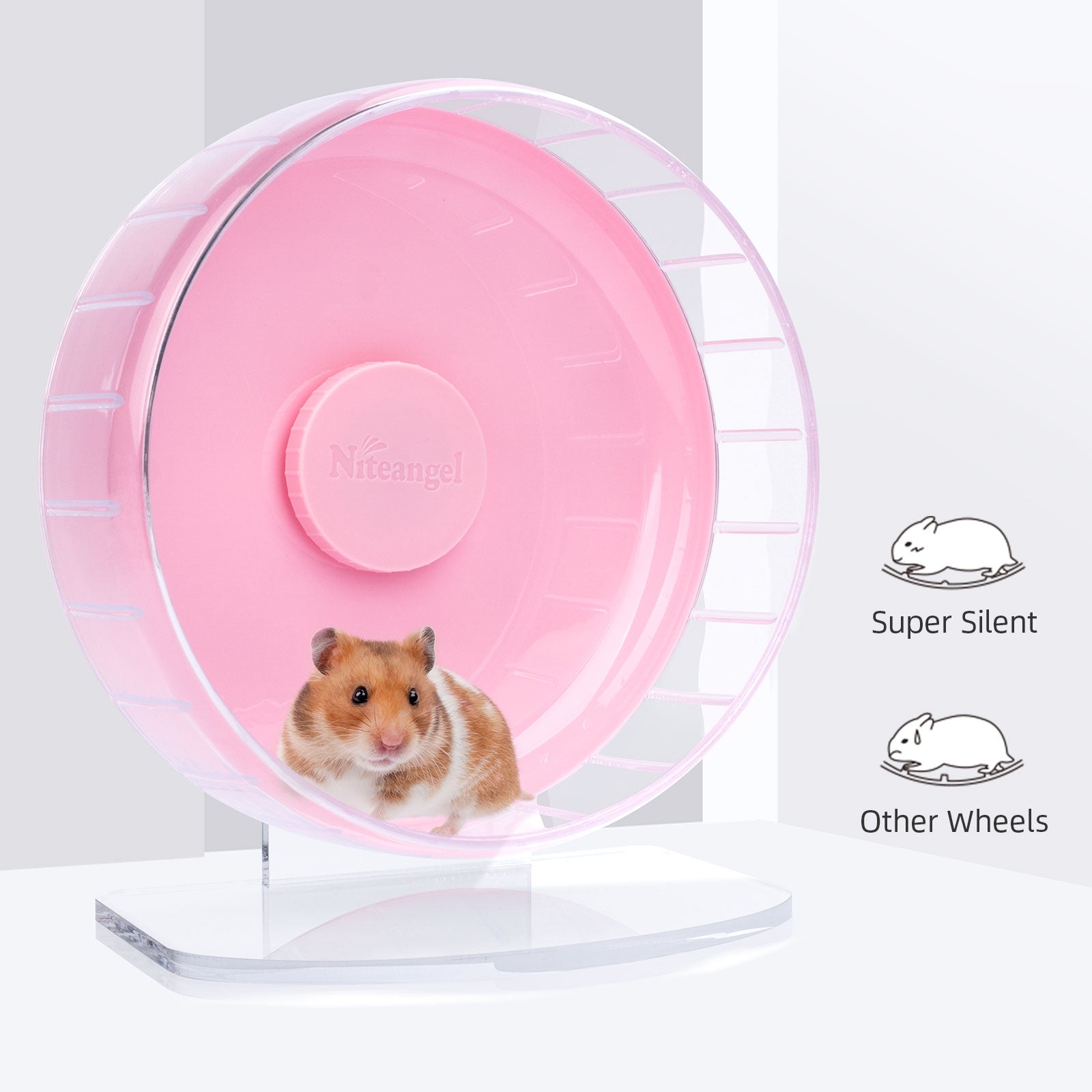 Niteangel Super-Silent Hamster Exercise Wheels - Niteangel Pet CA