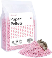 Niteangel Hamster Paper Pellets Bedding for Syrian Dwarf Hamsters Gerbils Mice Mouse Lemming Degus or Other Small-Sized Pets