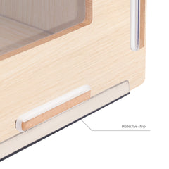 Niteangel Bigger World MDF Terrarium Aspen Poplar Wooden Enclosure for Syrian and Dwarf Hamsters - Niteangel Pet CA