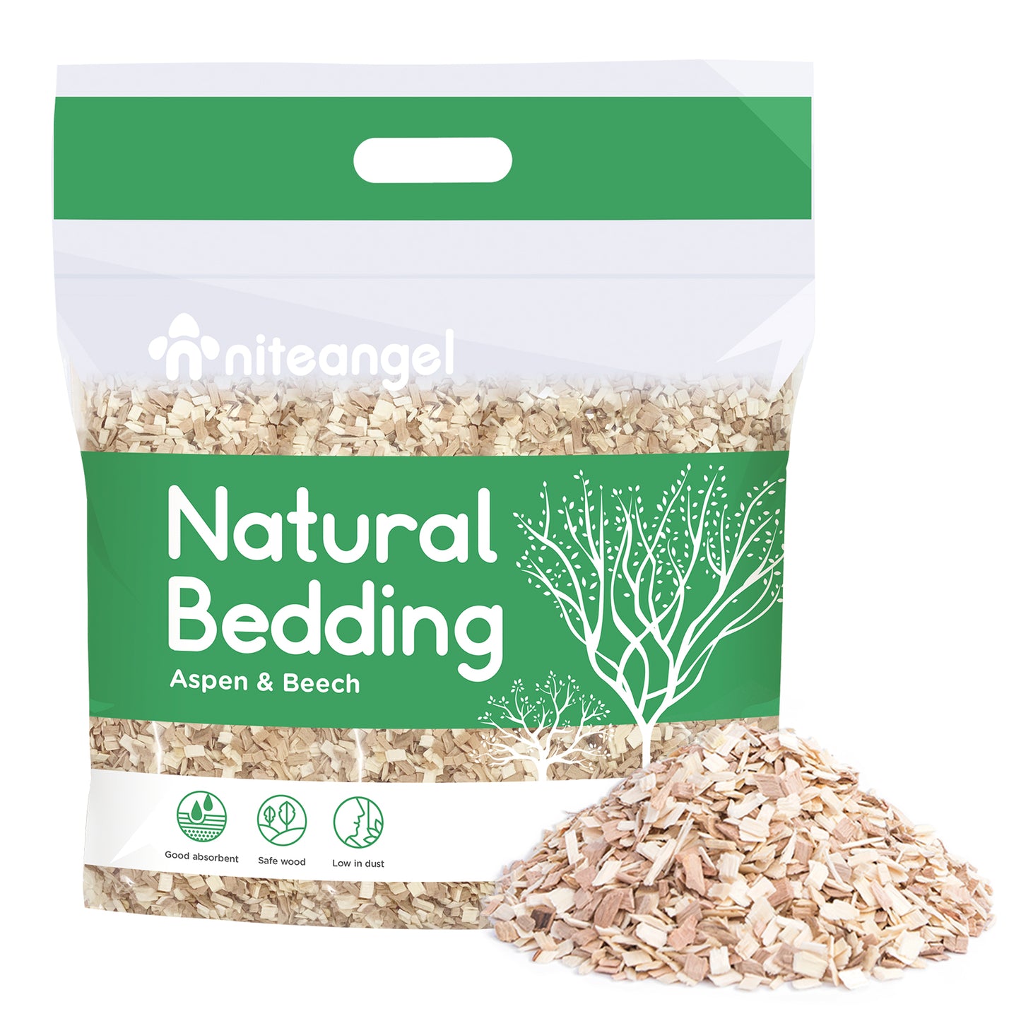 Niteangel Natural & Soft Hamster Bedding2.0 - Niteangel Pet CA