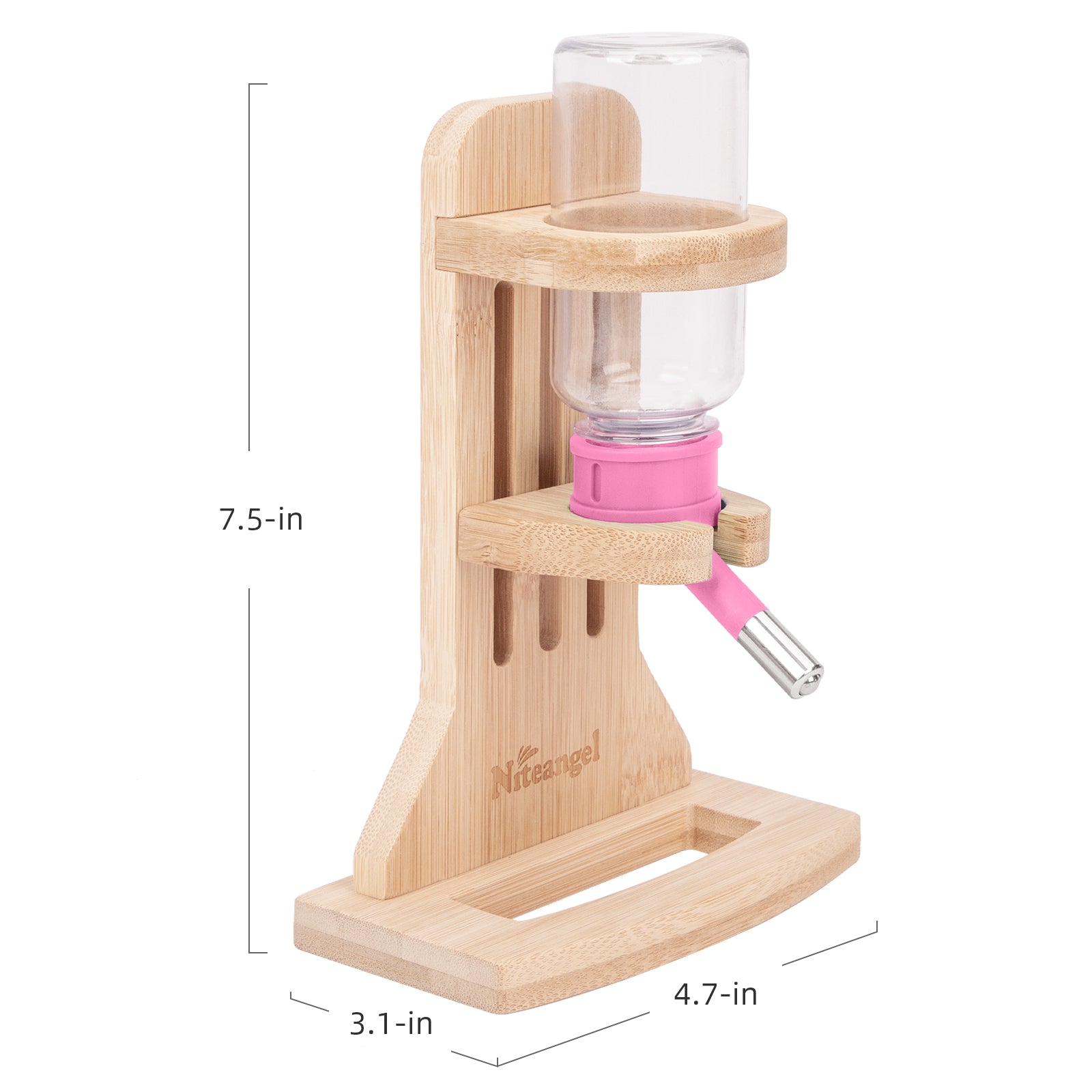 Niteangel Water Bottle with Stand for Small pet Rodents - Niteangel Pet CA