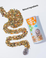 Niteangel Hamster Food & Treats Toy - Small Animal Natural Food for Syrian Golden Hamsters or Other Small-Sized Pets