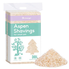 Niteangel Aspen Shaving Hamster Beddings for Syrian Dwarf Hamster Gerbil Mice Degu Rat Rabbit Bunny Guinea Pig Chinchilla Hedgehog or Other Small Pets