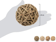 Niteangel Small Animal Activity Toy, Fun Pet Balls (Pack of 4)
