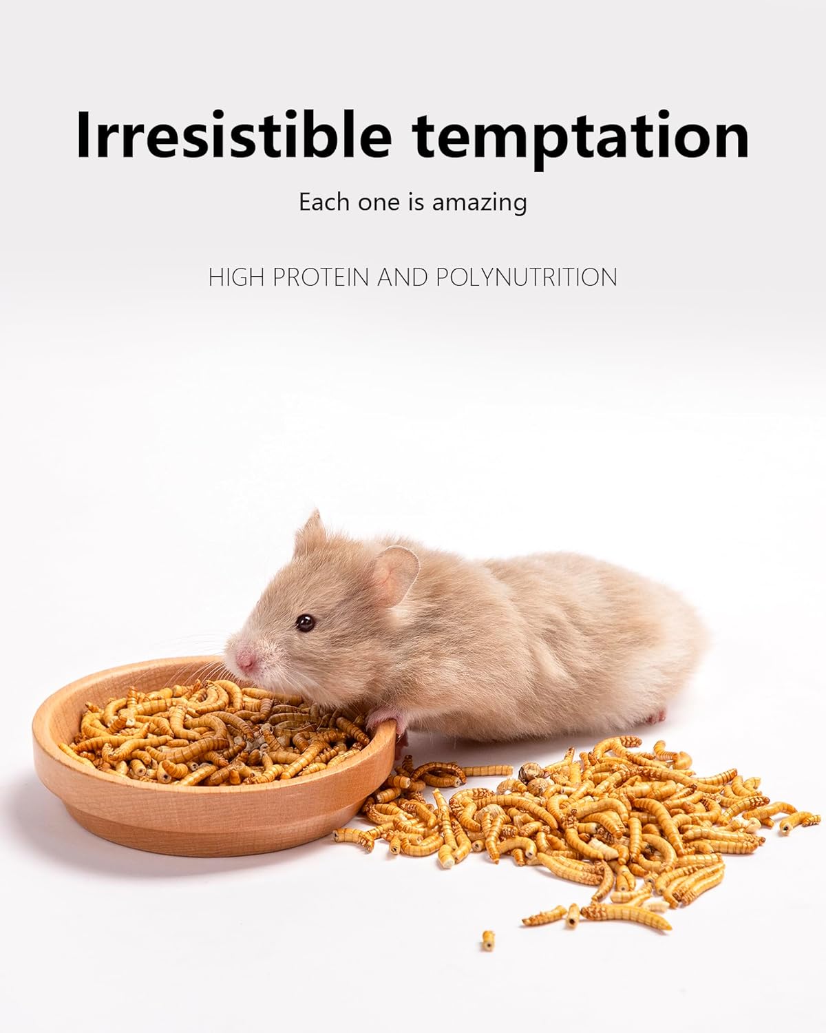 Niteangel Hamster Snack Toy - Natural treats for small animals for dwarf Syria robot hamsters, gerbils, rats or other small pets