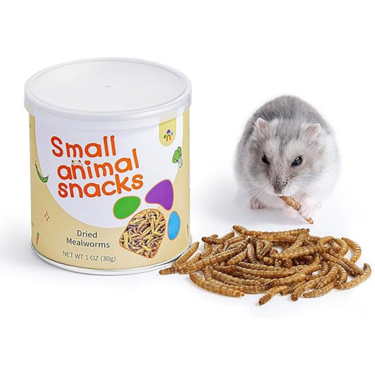 Niteangel Hamster Snack Toy - Natural treats for small animals for dwarf Syria robot hamsters, gerbils, rats or other small pets