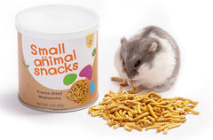 Niteangel Hamster Snack Toy - Natural treats for small animals for dwarf Syria robot hamsters, gerbils, rats or other small pets