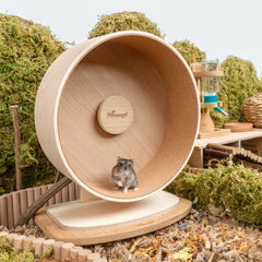 Niteangel Wooden Hamster Exercise Wheel - Niteangel Pet CA