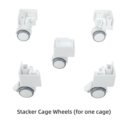 Niteangel Stacker Series Hamster Cage: - Stackable & Large Glass Terrarium