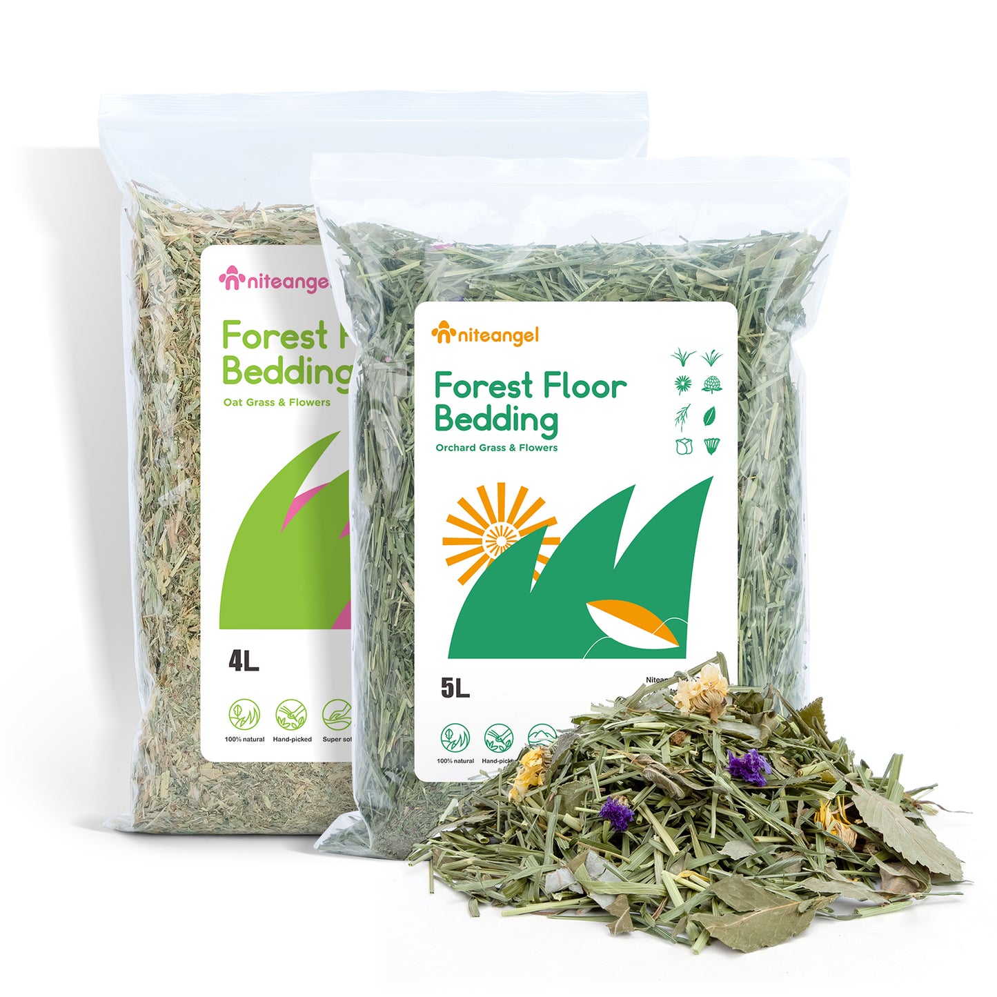 Niteangel Natural & Soft Hamster Bedding〔Forest Floor Series〕 - Niteangel Pet CA