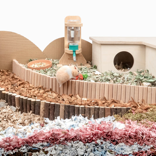 Niteangel Hamster Suspension Bridge Toy - Long Climbing Ladder - Niteangel Pet CA