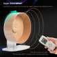 Niteangel Silent Hamster Exercise Wheel - Dual-Bearing Quiet Spinning Acrylic Hamster Running Wheel for Hamster