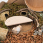 Niteangel Acrylic Sand Bath Shower Room & Digging Sand Container - Circle - Niteangel Pet CA