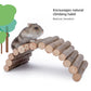 Niteangel Wooden Ladder Bridge, Hamster Mouse Rat Rodents Toy - Niteangel Pet CA