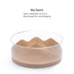 Niteangel Acrylic Sand Bath Shower Room & Digging Sand Container - Circle - Niteangel Pet CA