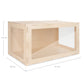 Niteangel Bigger World MDF Terrarium Aspen Poplar Wooden Enclosure for Syrian and Dwarf Hamsters - Niteangel Pet CA