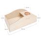 Niteangel Large Wooden Sand Bath with Hideout and Food Bowl for Hamsters - Niteangel Pet CA