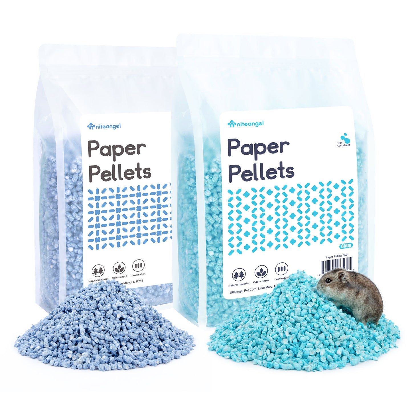 Niteangel Hamster Paper Pellets Bedding - Niteangel Pet CA