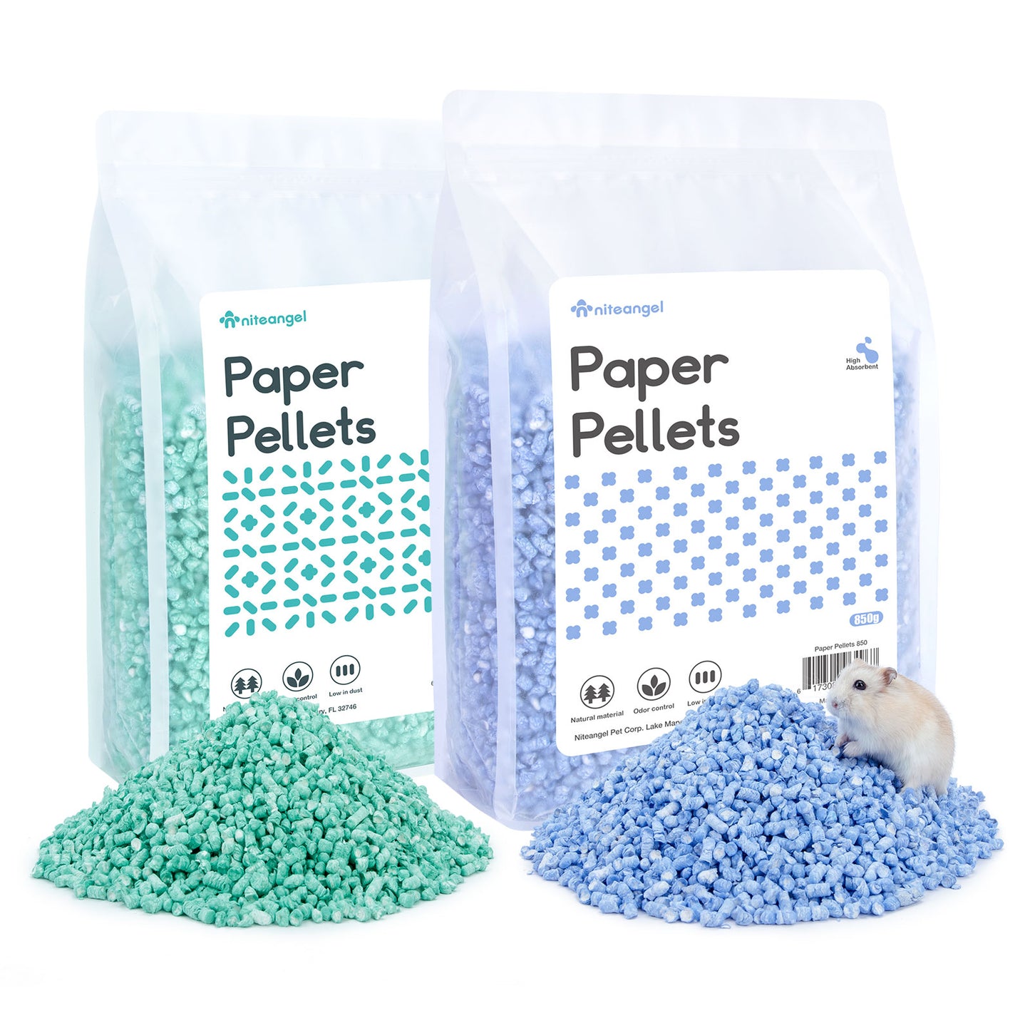 Niteangel Hamster Paper Pellets Bedding - Niteangel Pet CA