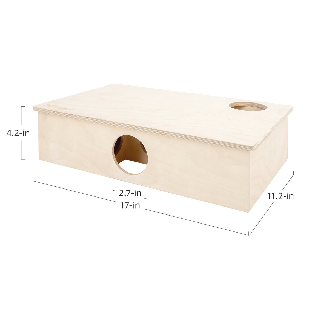 Niteangel Multi-Chamber Hamster House Maze: Multi-Room Hideouts & Tunnel Exploring Toys〔6-Room〕 - Niteangel Pet CA