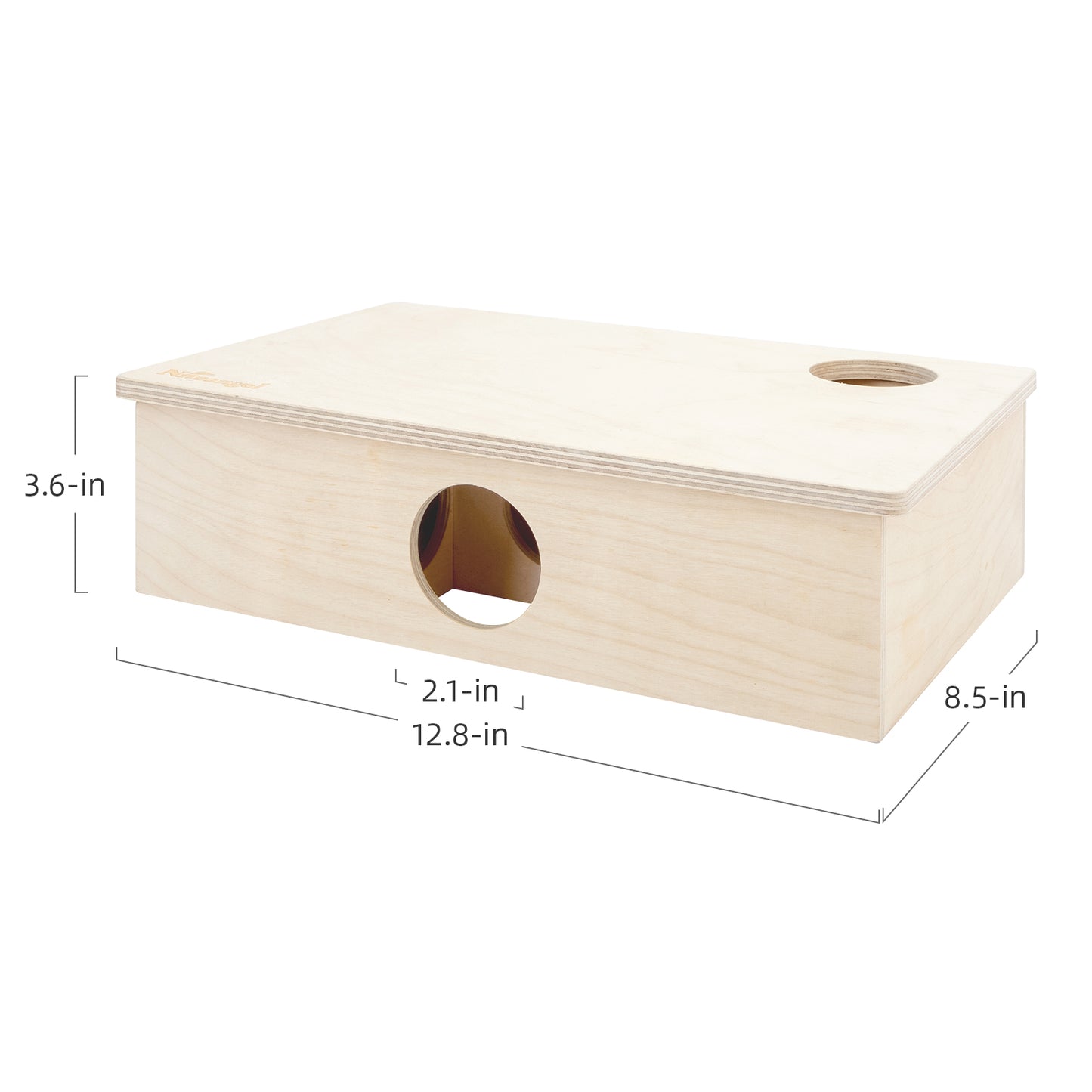 Niteangel Multi-Chamber Hamster House Maze: Multi-Room Hideouts & Tunnel Exploring Toys〔6-Room〕 - Niteangel Pet CA