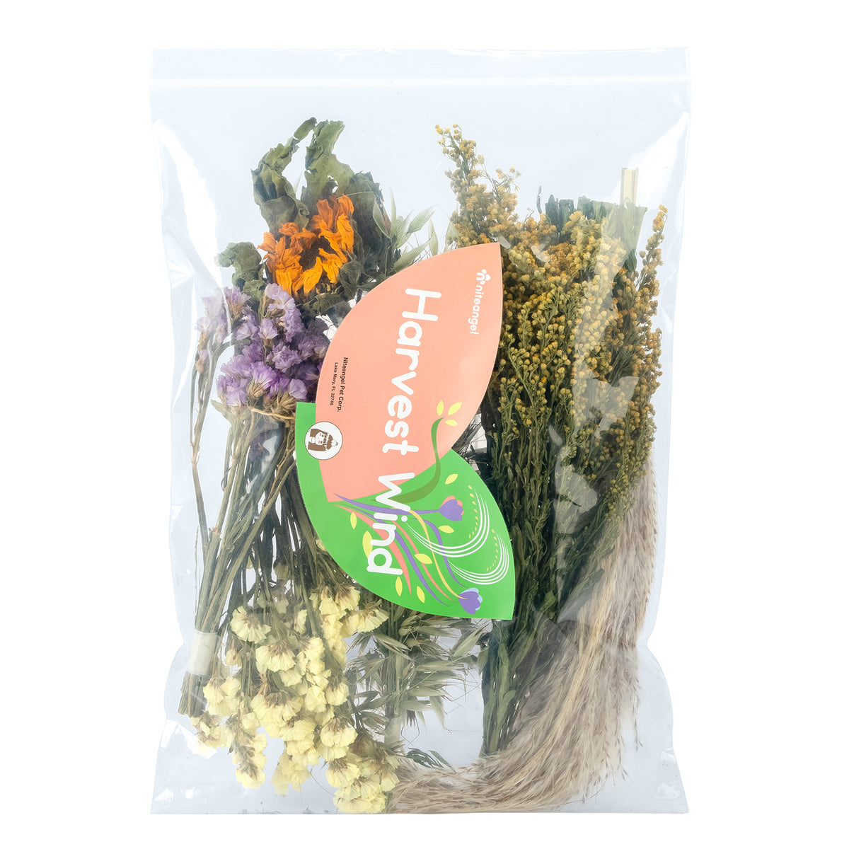 Niteangel harvest wind dried flowers and sprays for hamsters gerbils mice - Niteangel Pet CA